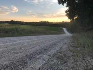 The gravel road less traveled